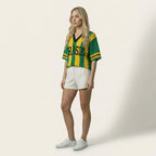 Blusa Brasil - Tricot Canelado Feminina Oversized